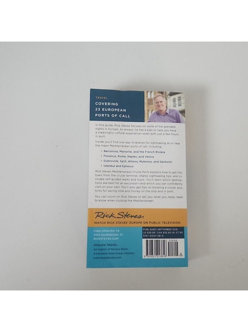 RICK STEVES | Mediterranean Cruise Ports 4th edition book - Picture 2 of 2